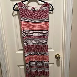 Ann Taylor LOFT colorful striped mini dress